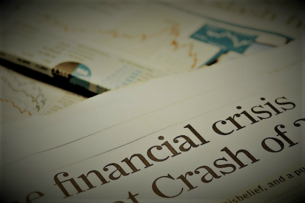 Financial crisis newspaper headlines